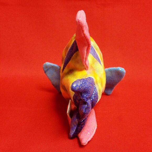 Ty Beanie Babies Aruba The Angel Fish 2000 Animal Plush Stuff Toy - Picture 3 of 12